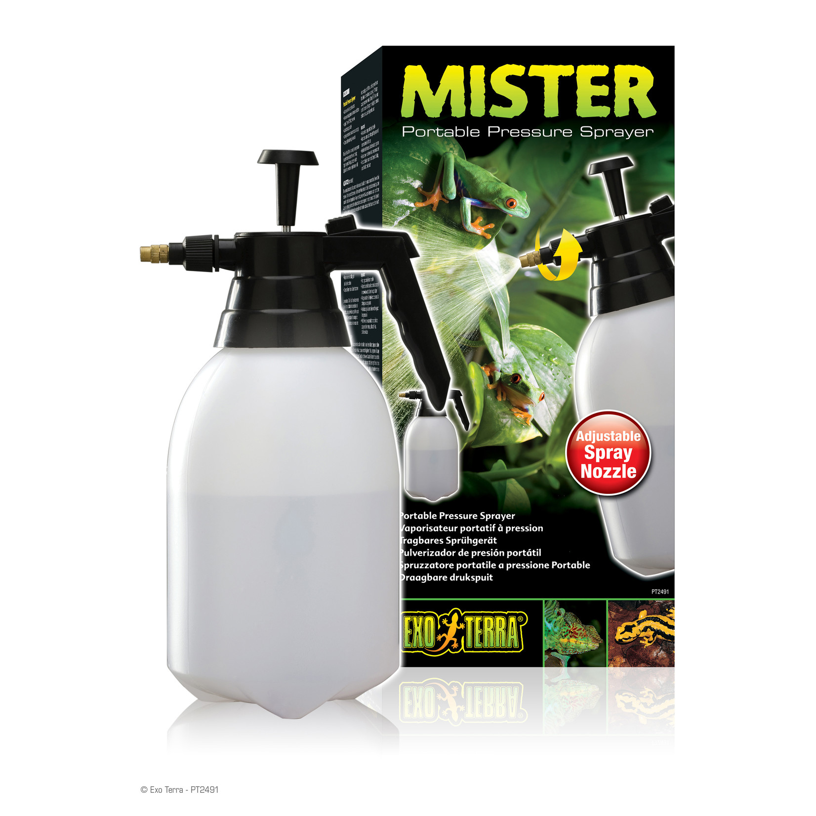 EXO TERRA (W) EX Mister Hand Pressure Sprayer, 2L-V