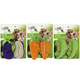 AFP All for Paws - Green Rush All Natural - Assorted (Eggplant/Carrot/Peas) - 2 pack