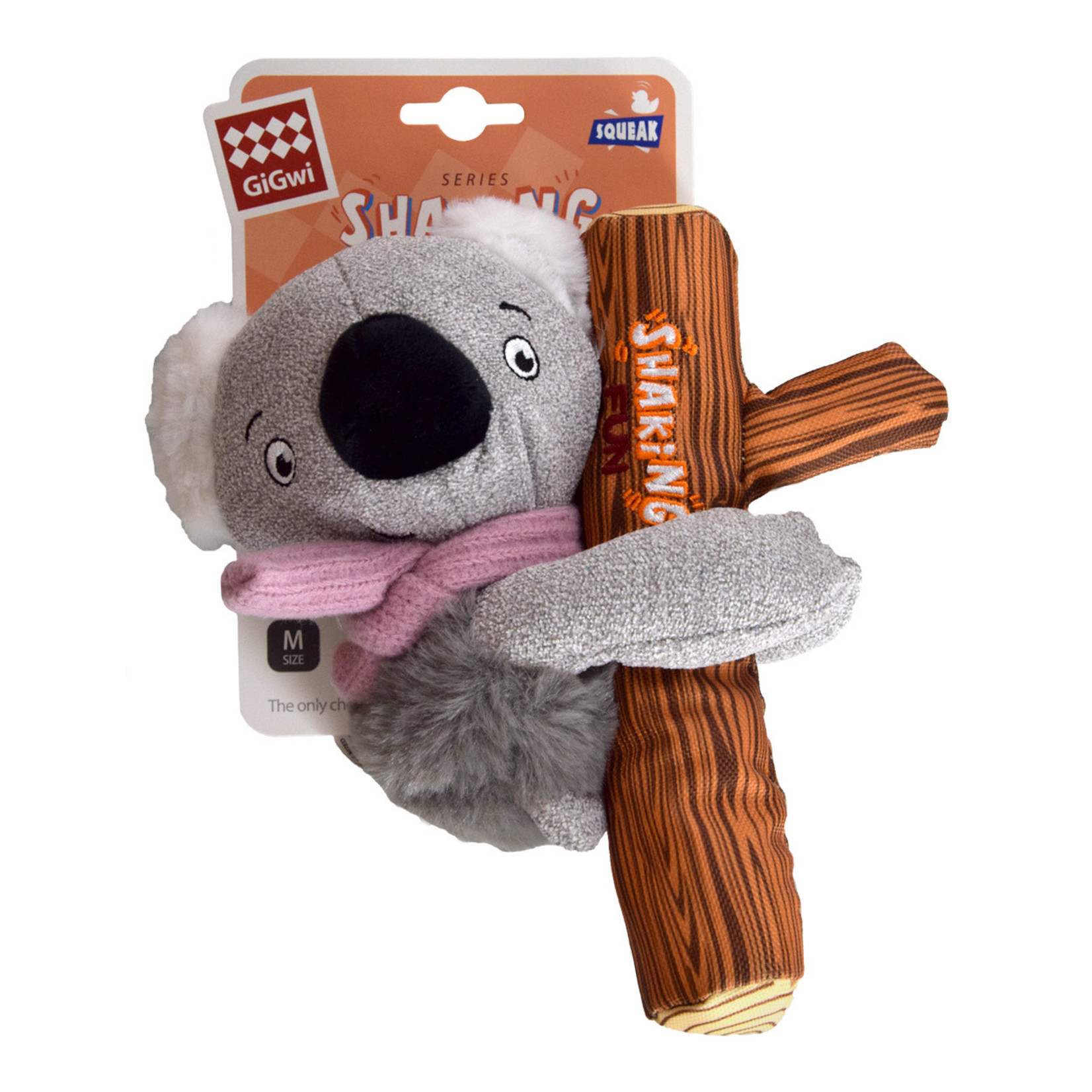 GIGWI GIWI Koala Plush with Squeaker