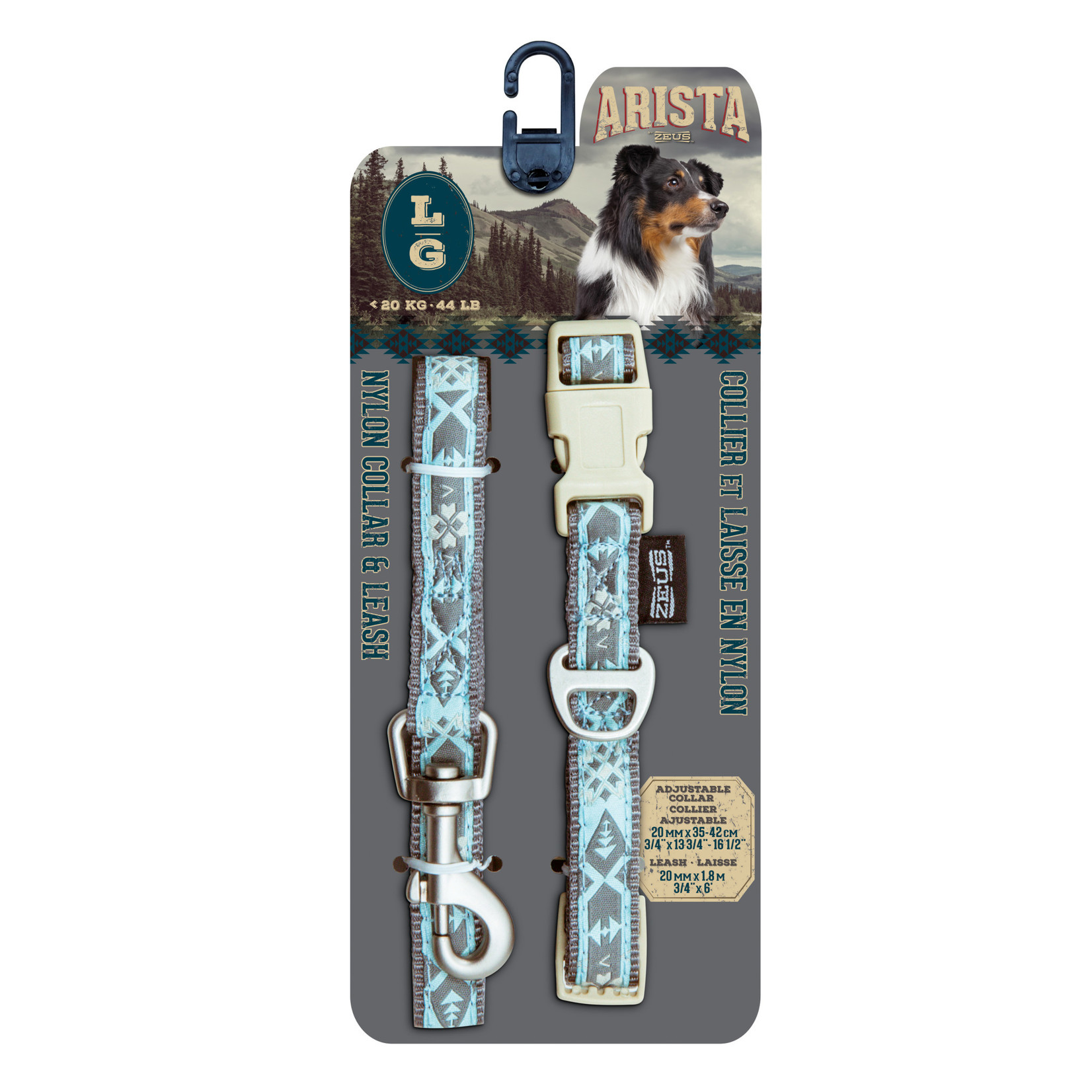 ARISTA (D) Arista Collar & Leash Set - Large - Jazz