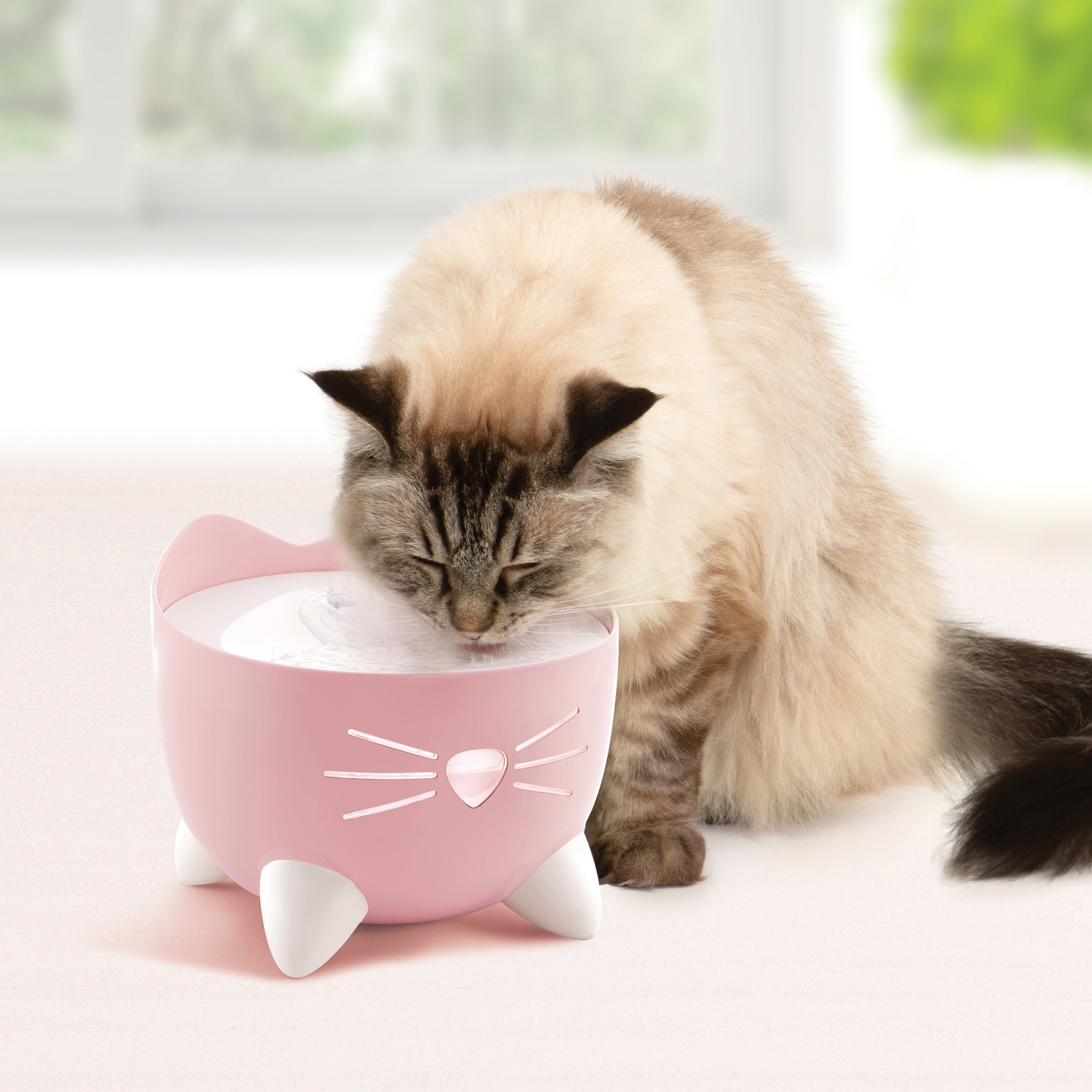 CAT IT Catit PIXI Fountain - Light Pink - 2.5 L