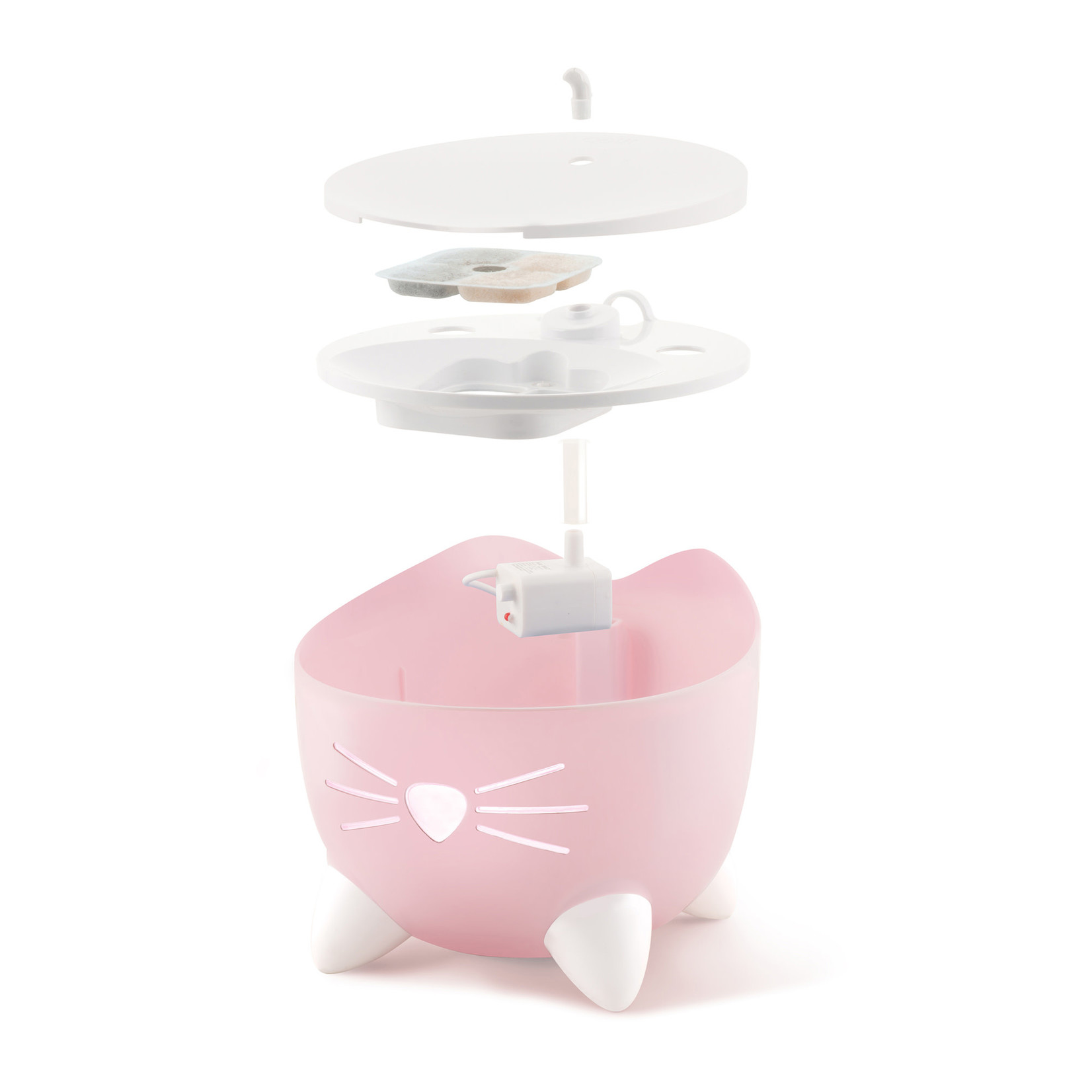 CAT IT Catit PIXI Fountain - Light Pink - 2.5 L