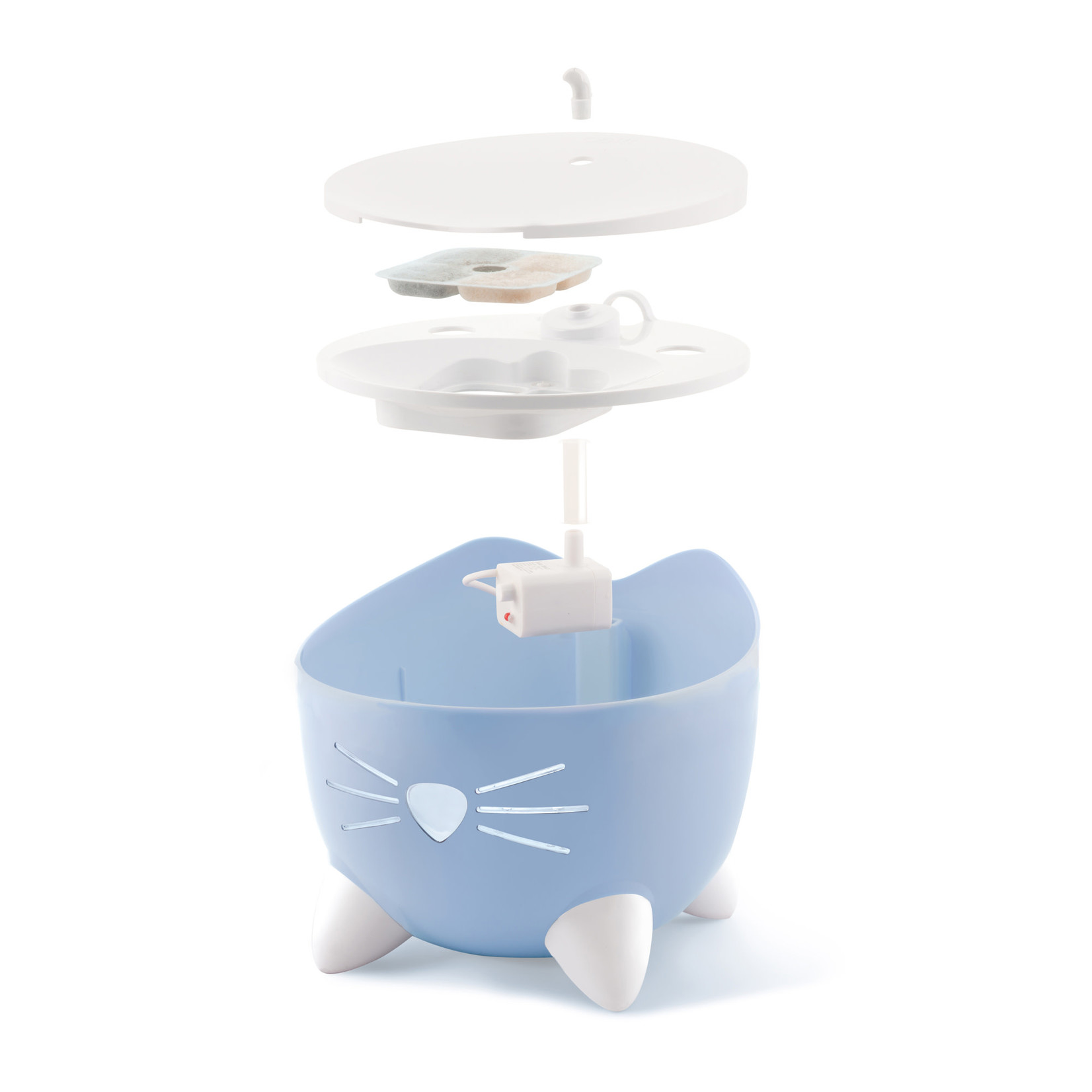 CAT IT Catit PIXI Fountain - Light Blue - 2.5 L