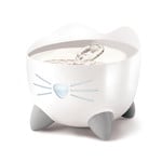 CAT IT Catit PIXI Fountain - White with Stainless Steel Top - 2.5 L