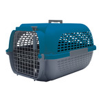 DOG IT Dogit Voyageur Dog Carrier - Dark Blue/Charcoal - Small - 48.3 cm L x 32.6 cm W x 28 cm H (19 in x 12.8 in x 11 in)