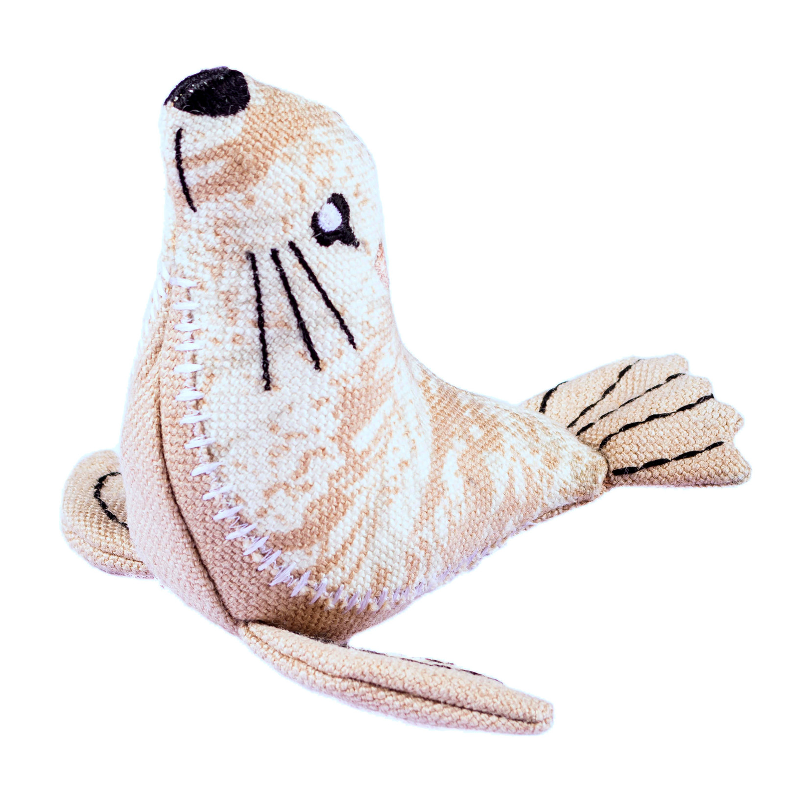 RESPLOOT (W) Resploot Plush Toy - Sea Lion - Ecuador - 17 x 20 cm (7 x 8 in)
