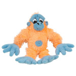 DOG IT (W) Dogit inPuppy Luvzin Plush Dog Toy with Squeaker, Orange Gorilla