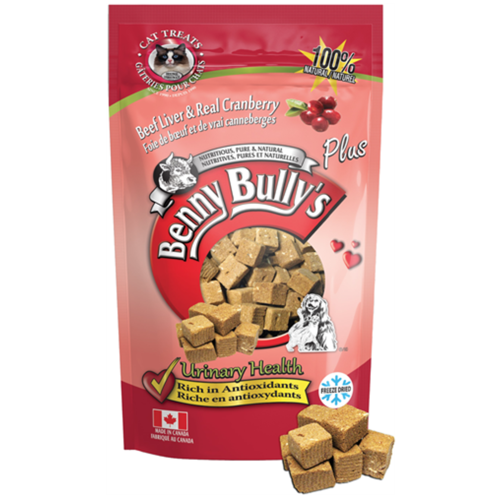 BENNY BULLY'S Benny Bully's Plus Cranberry Cat Treats 25g