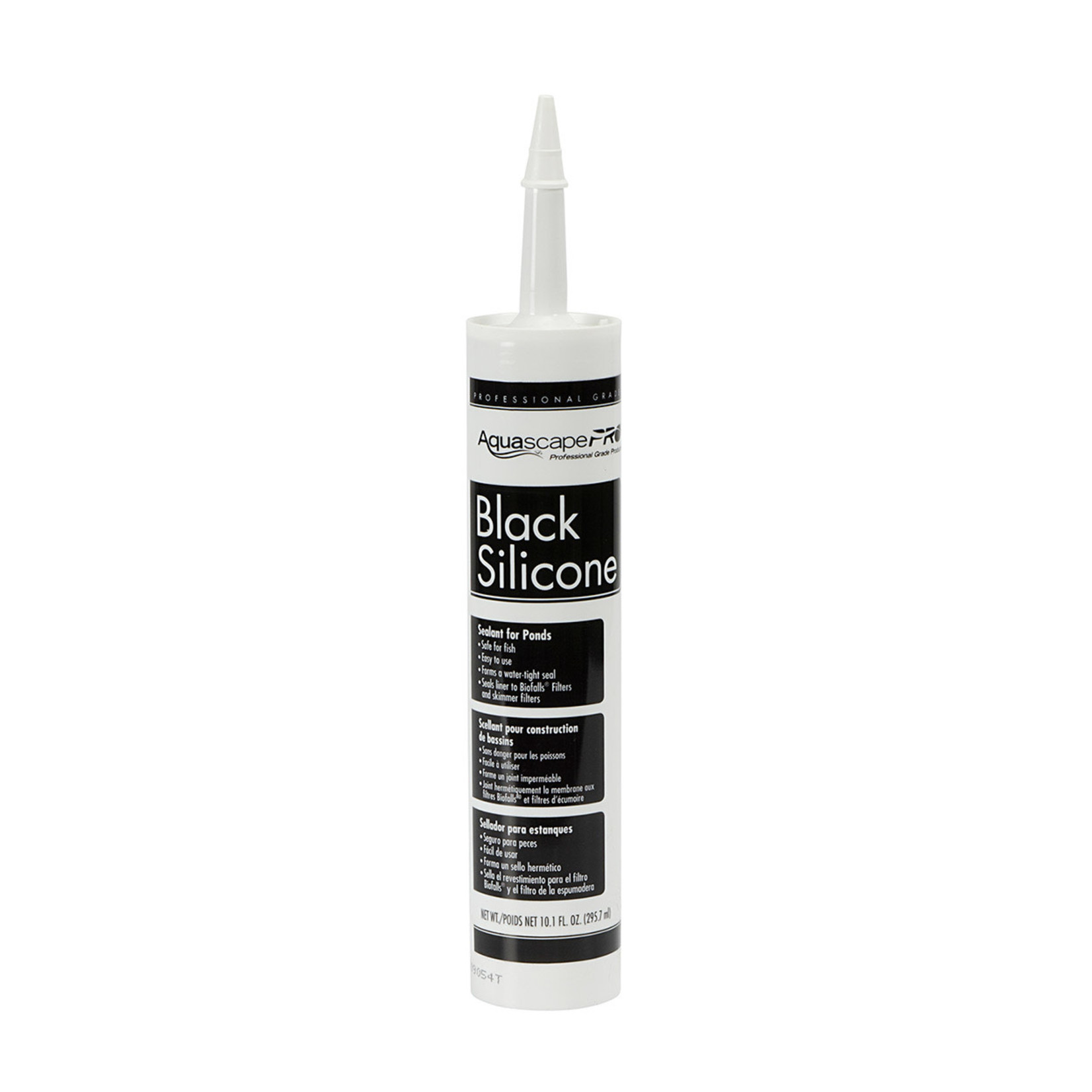 AQUASCAPE Aquascape Black Silicone - 10.1 oz