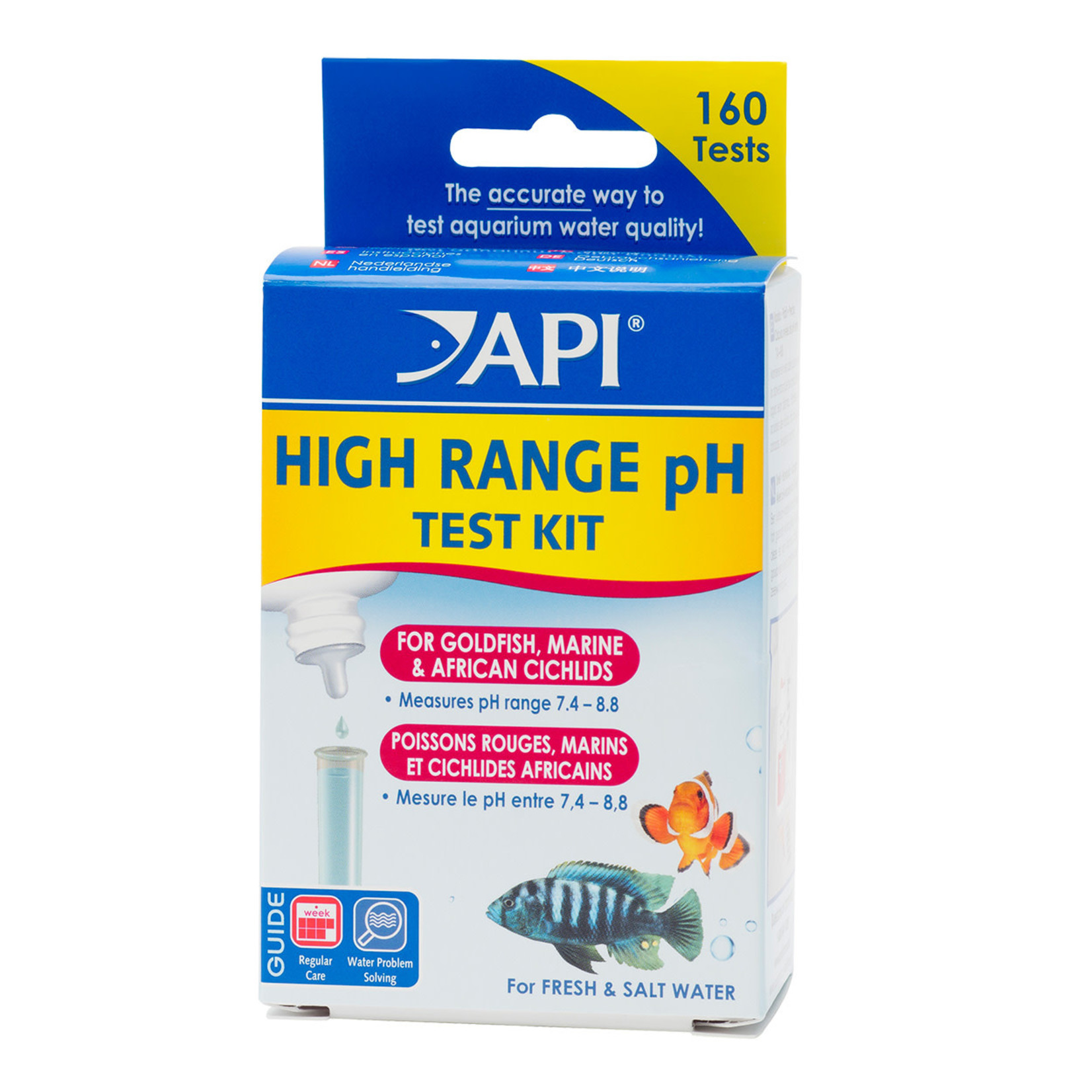 API (W) AP TEST KIT pH MINI HI RANGE