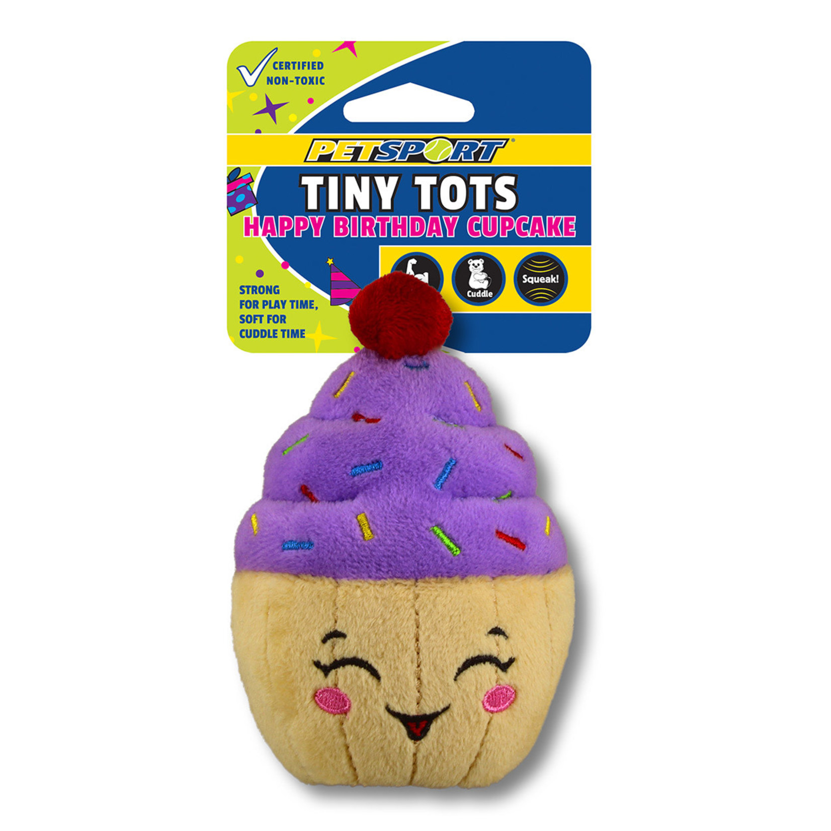 PET SPORT (W) PetSport Tiny Tots - Happy Birthday Cupcake