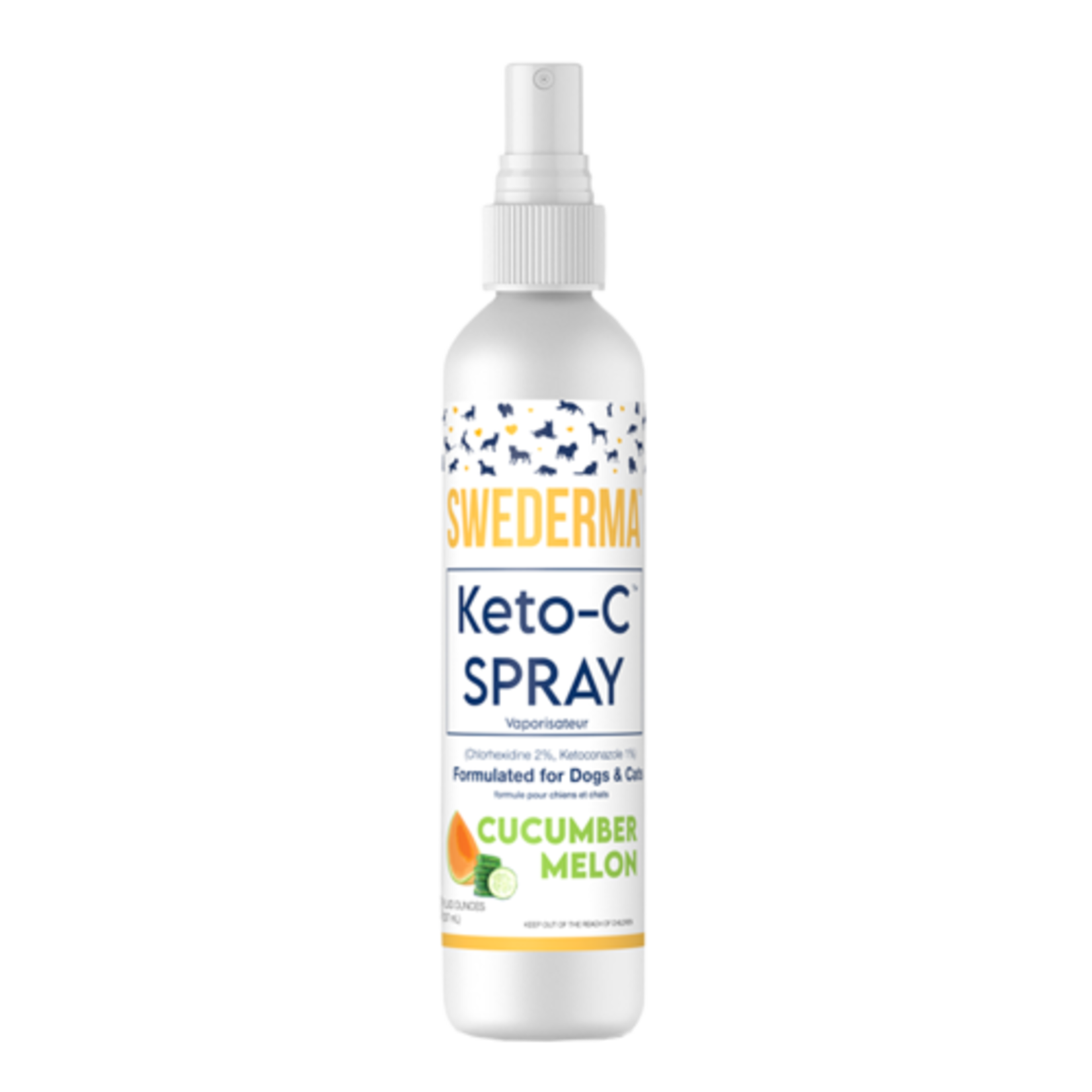 SWEDERMA SWEDERMA Therapeutic KETO-C Spray 237ml (Cucumber Melon)