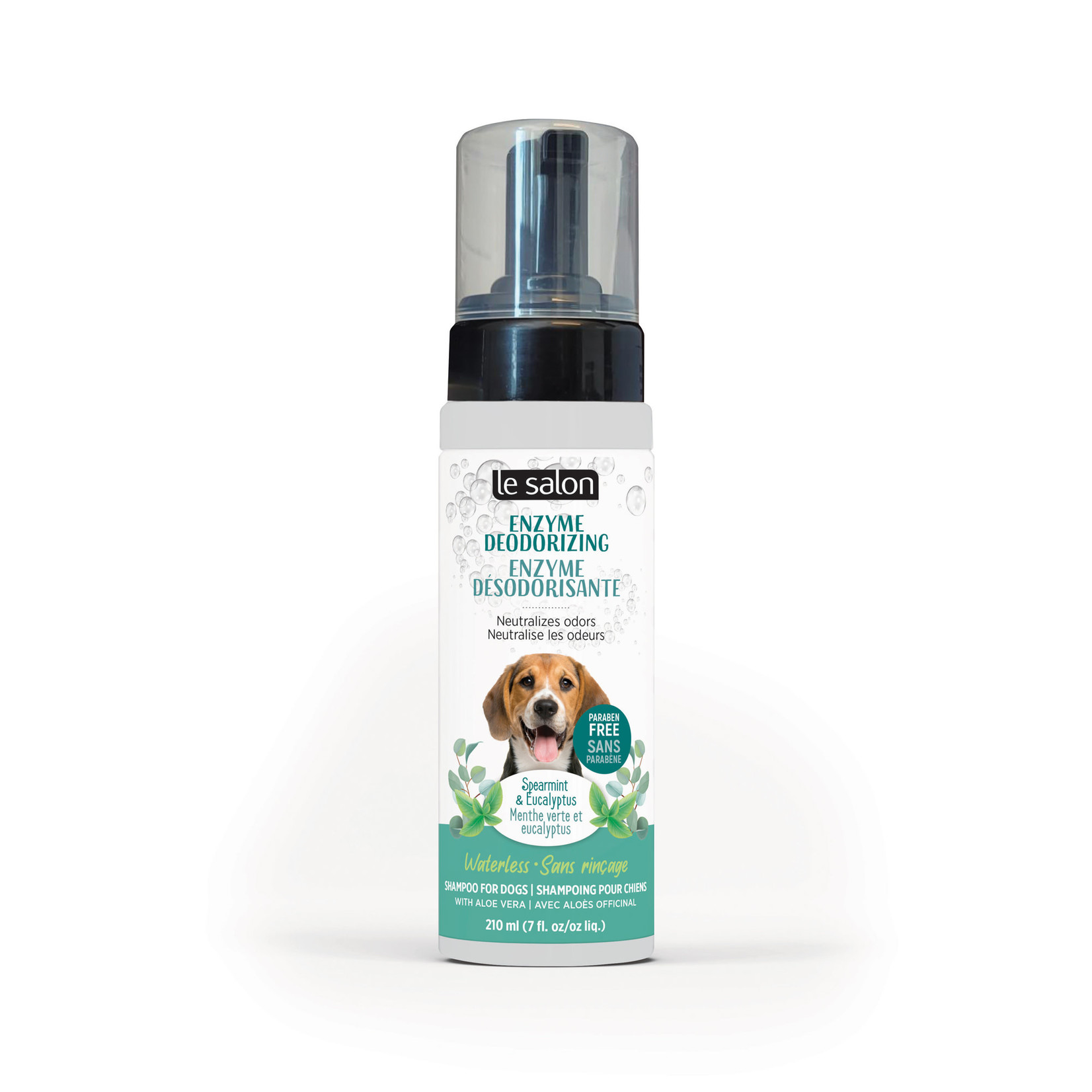 LE SALON Le Salon Enzyme Deodorizing Waterless Shampoo for Dogs - 210 ml (7.1 oz)