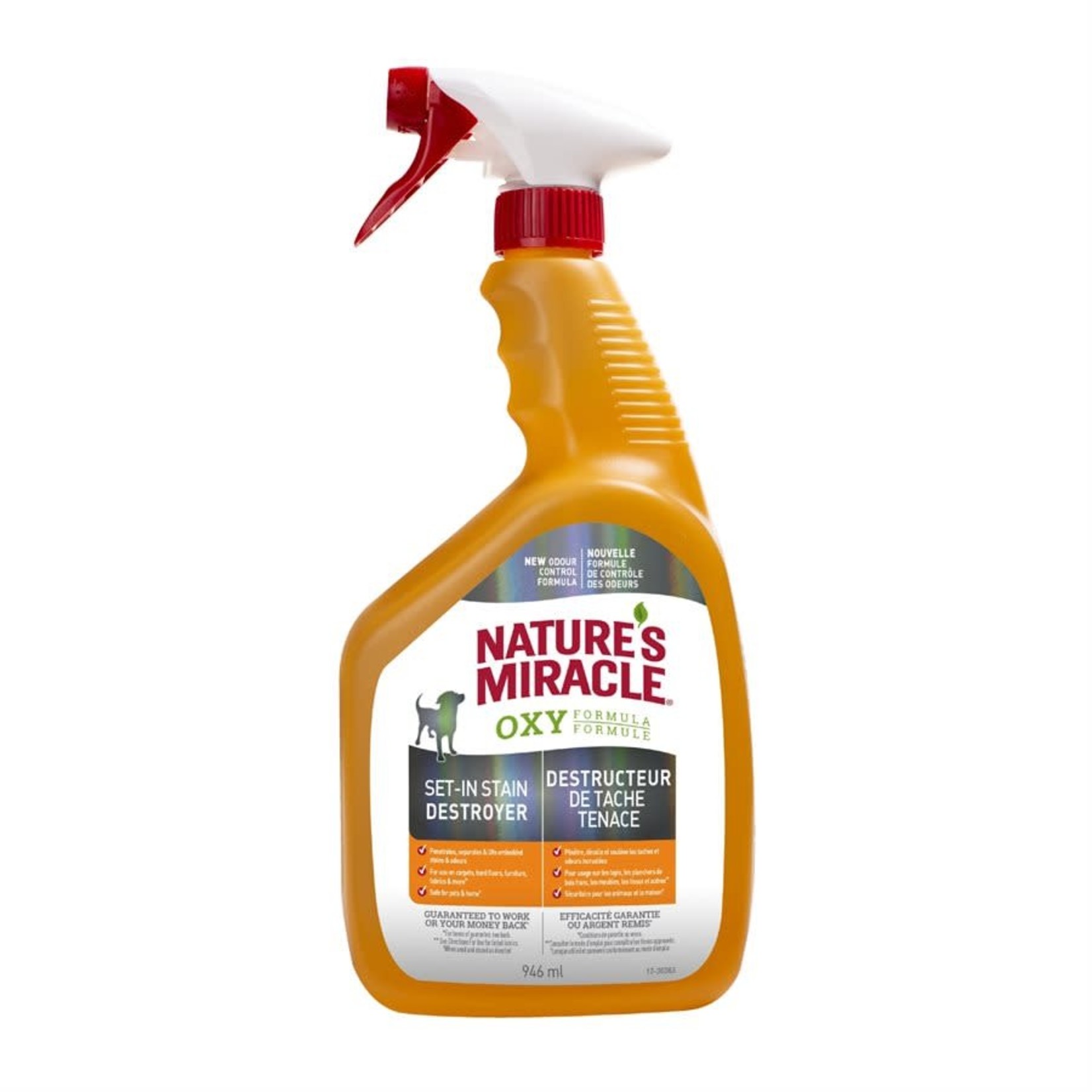 NATURES MIRACLE Nature's Miracle  Orange Oxy Stain & Odor Remover Spray 32oz