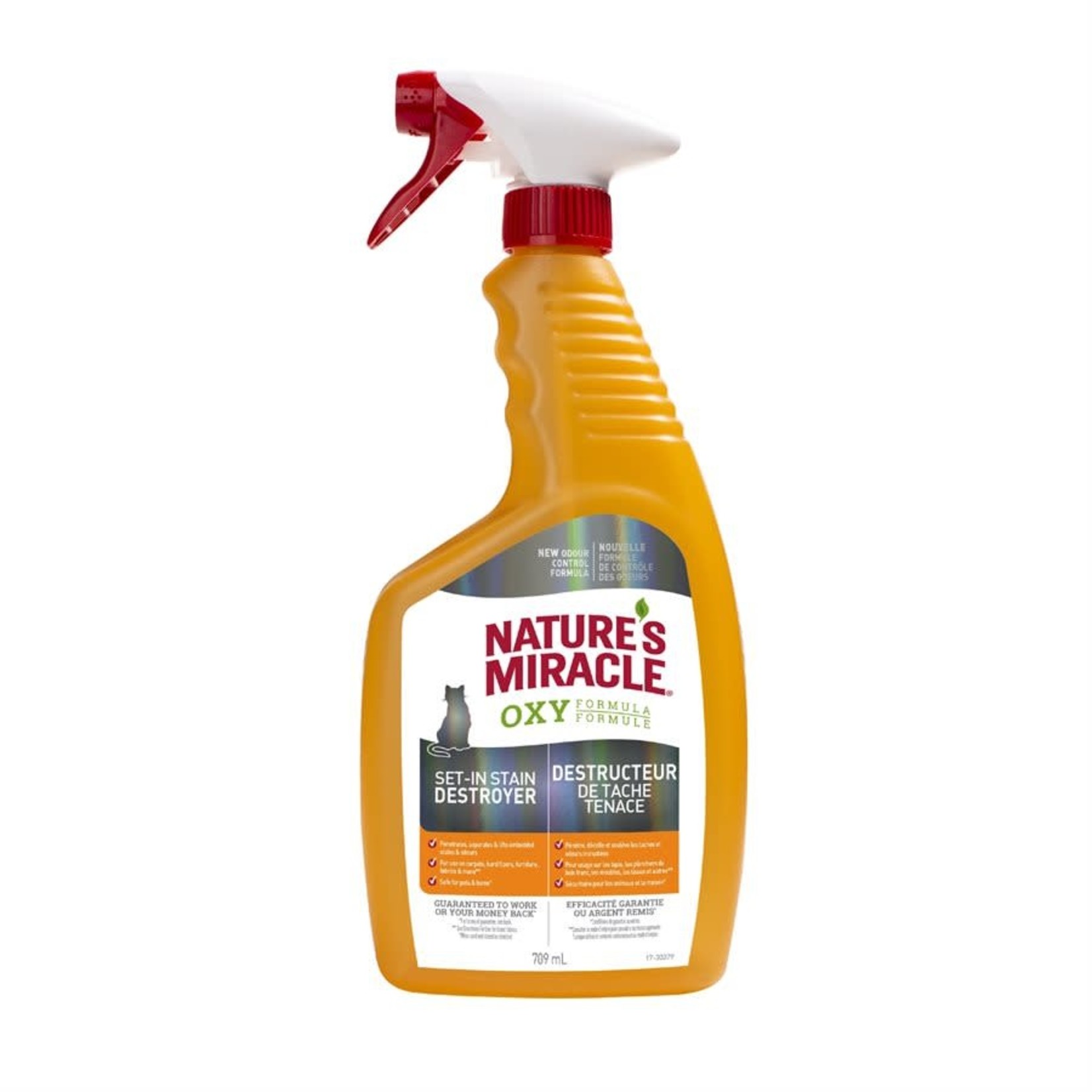 NATURES MIRACLE Nature's Miracle Just for Cats Orange Oxy Stain & Odor Remover Spray 24oz