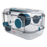 ZOLUX Rody3 Mini Hamster Cage - 1-story - Blue - 33 x 21 x18 cm