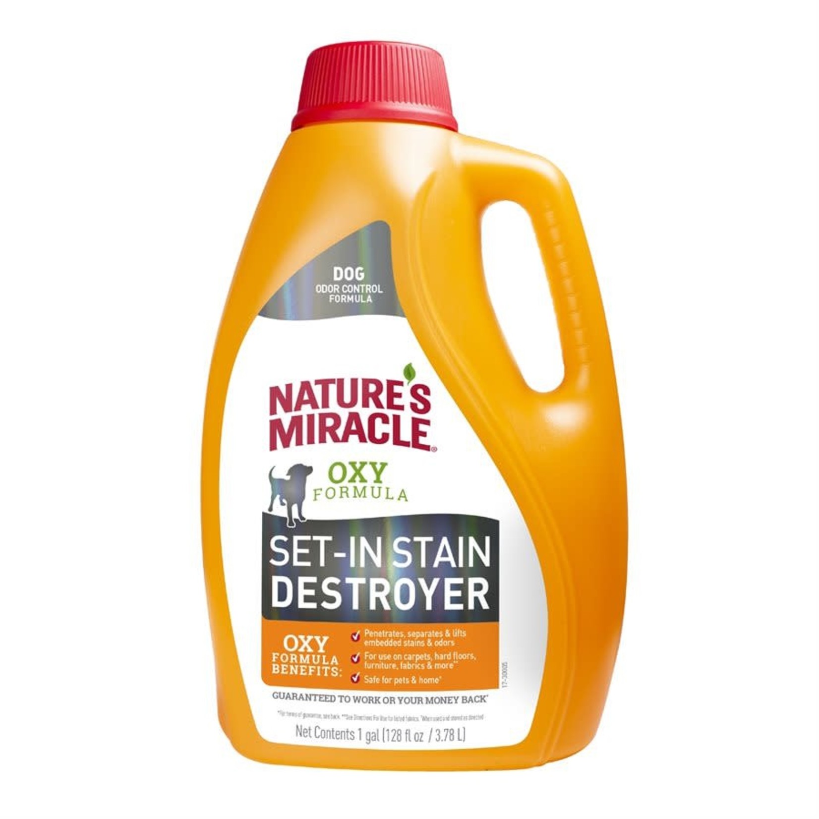 NATURES MIRACLE (D) Spectrum Nature's Miracle Orange Oxy Stain & Odor Remover 128oz