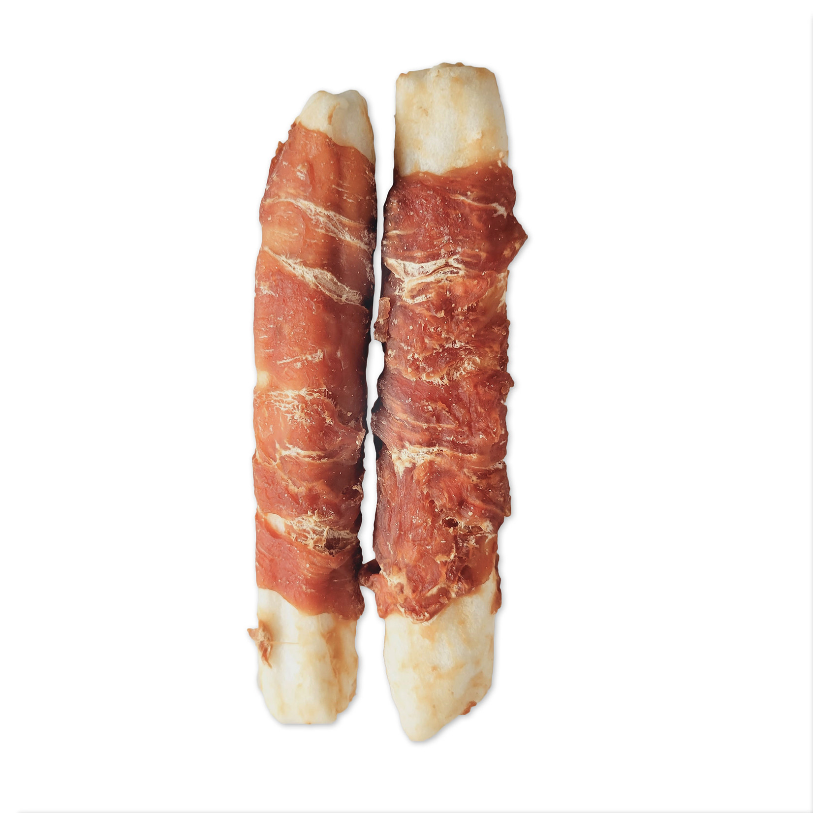 DOG IT Dogit Snack Bar Rawhide - Chicken-Wrapped Rolls - 2 pcs (15.2 cm/6 in)