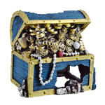 UNDERWATER TREASURES UT Blue Treasure Chest