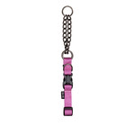 ZEUS Zeus Martingale Dog Collar - Fuchsia - Medium - 1.5 cm x 38 cm-45 cm (1/2in x 15in-18in)