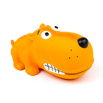 BUD-Z Bud-Z Latex Big Snout Dog Yellow Dog 7in