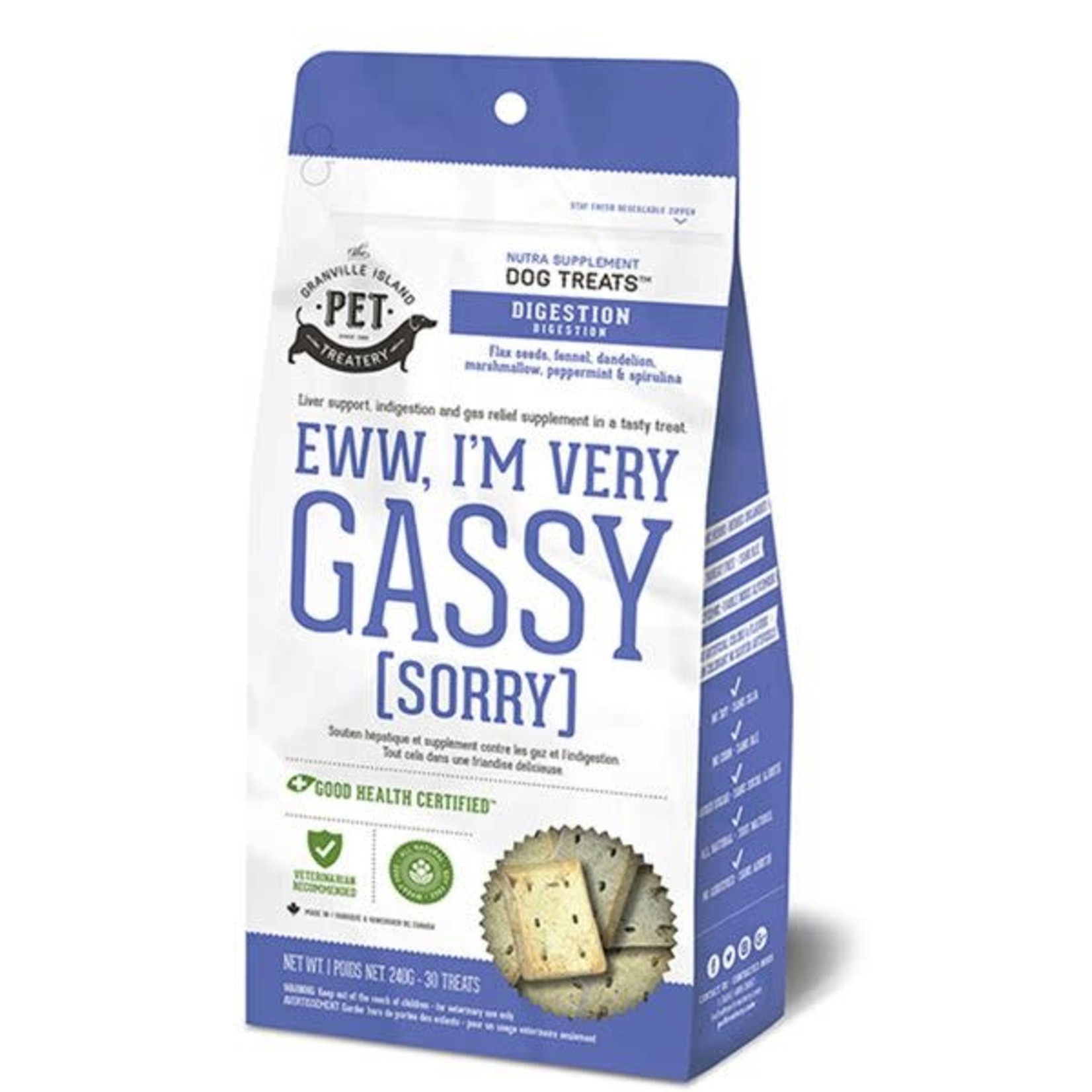 GRANDVILLE Granville Digestion Treats Eww I'M Very Gassy Sorry Dog 240g