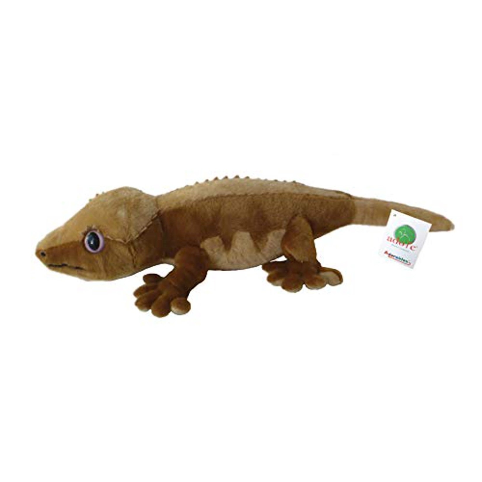 ADORE Lashes the Crested Gecko Stuffed Toy Plushie 20"