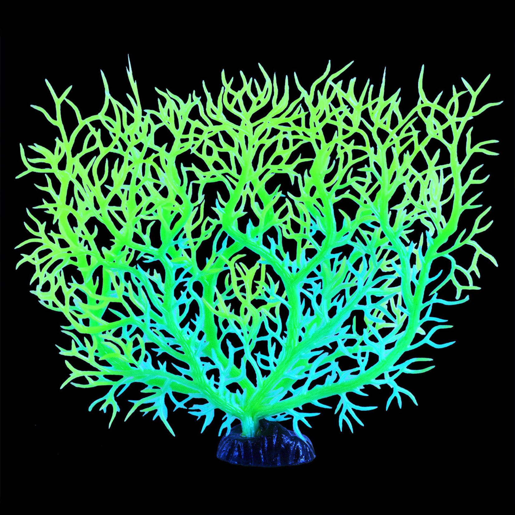 UNDERWATER TREASURES UT Glow Sea Fan - GLOW IN THE DARK- GREEN