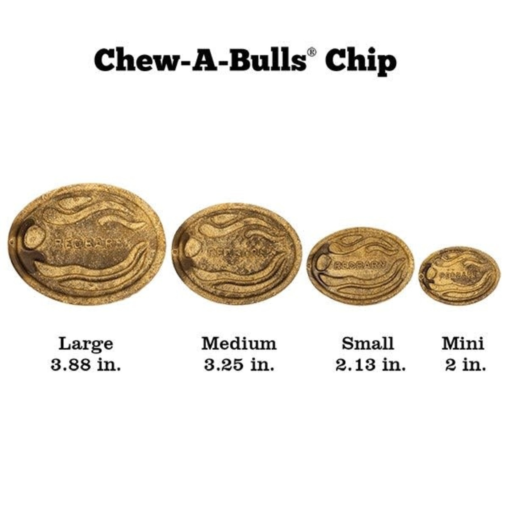 RED BARN (W) Red Barn Chew A Bulls Chip Small Dog  (Single)