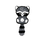 BUD-Z Bud'Z Crinkle Dog Toy - Baby Raccoon 10"