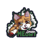 STICKER PACK Cannabicat - Smoke Meowt - Sticker - Small