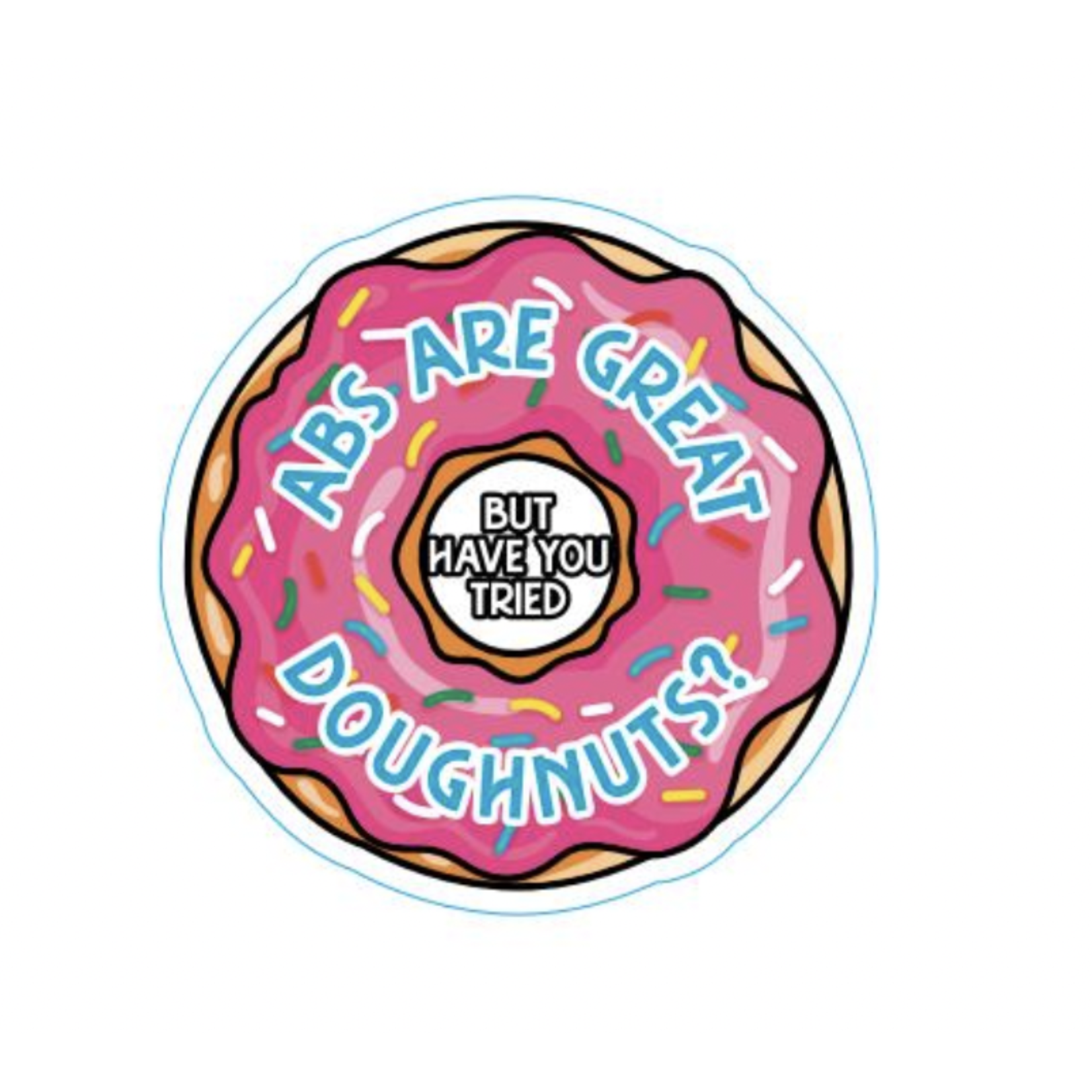 STICKER PACK Doughnut Abs & Sprinkles - Sticker - Small