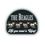 STICKER PACK Dog Sayings - The Beagles - Sticker - Small
