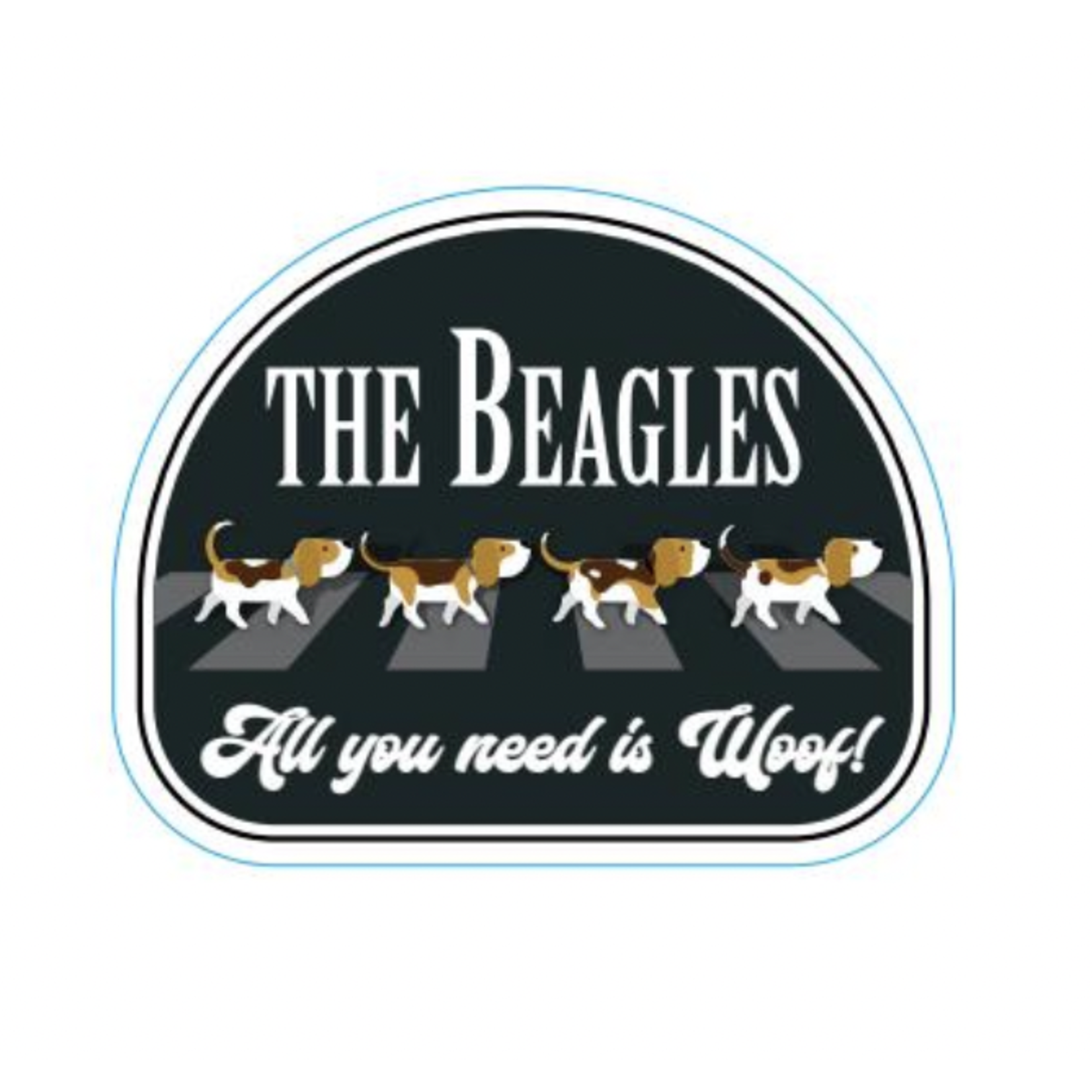 STICKER PACK Dog Sayings - The Beagles - Sticker - Small