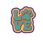 STICKER PACK Dog Sayings - Love Text - Sticker - Small