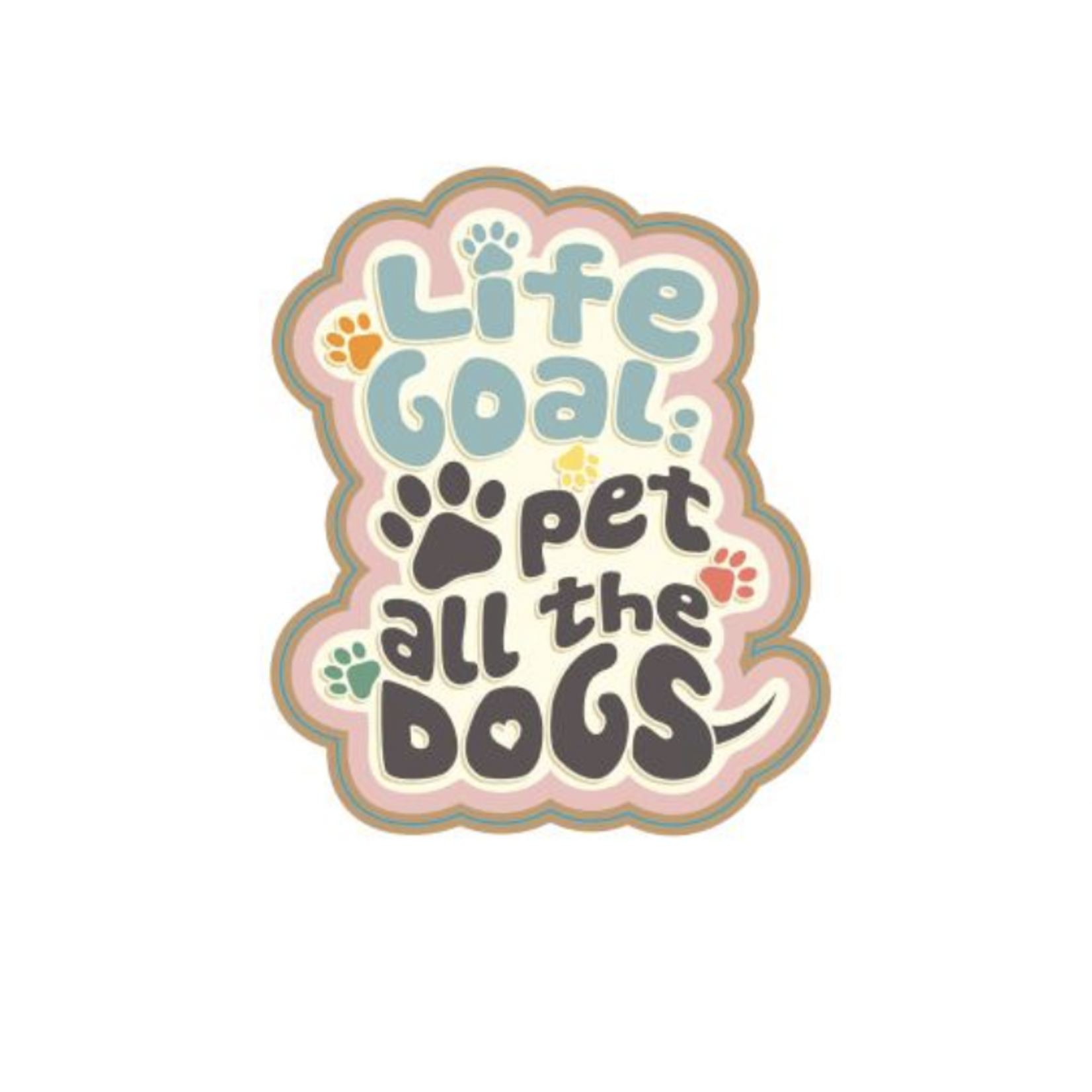 STICKER PACK Dog Sayings - Pet All The Dogs - Sticker - Small