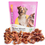 SUPER CAN (W) Super Can Pig Ear Slivers (1lb Bag)