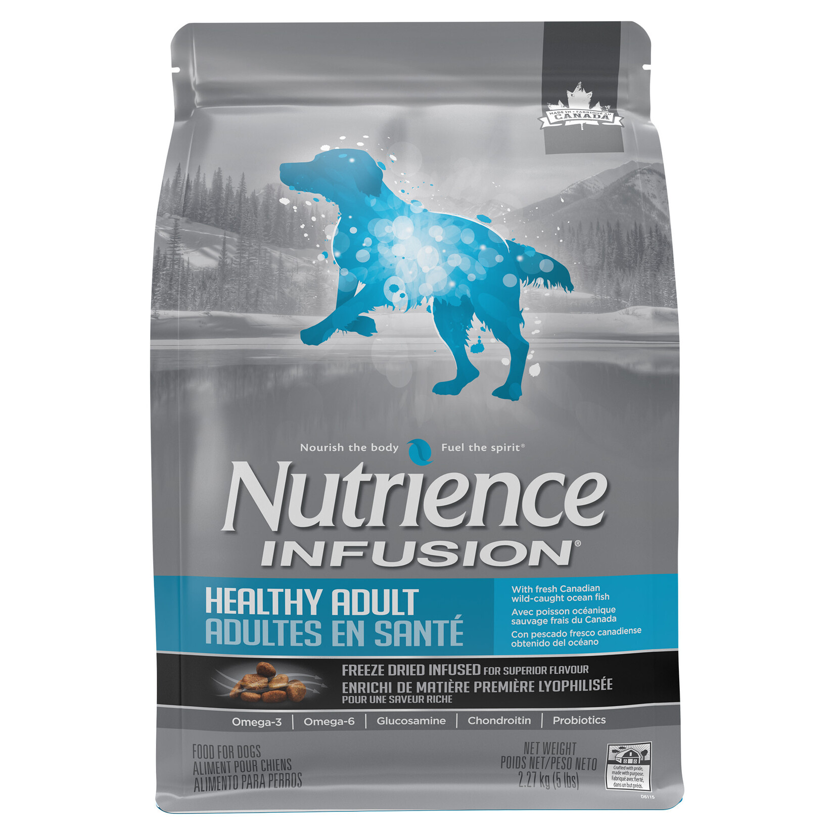 NUTRIENCE Nutrience Infusion Healthy Adult Dog - Ocean Fish - 2.27 kg