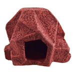 UNDERWATER TREASURES Underwater Treasures Geometrical Rock - Red - Large