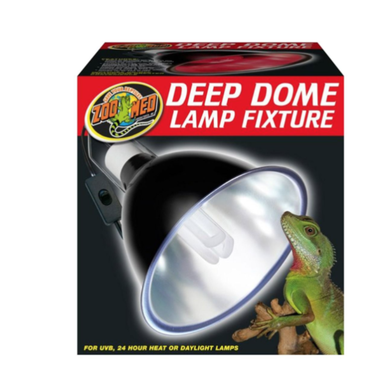 Zoo Med Deep Dome Lamp Fixture