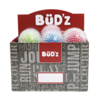 BUD-Z Bud'Z Rubber Toy - Transparent Balls With Spikes, assorted Colors 1pc