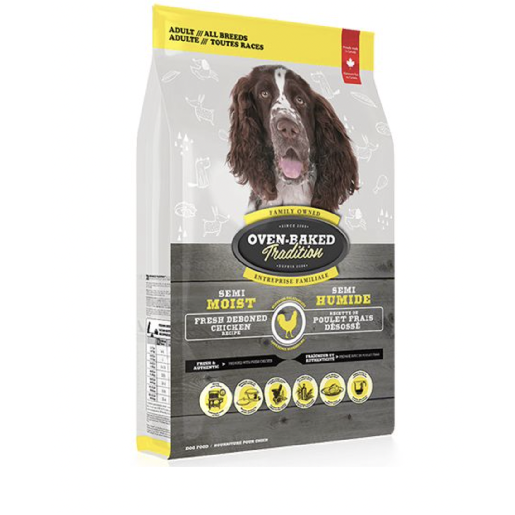 OVEN BAKED TRADITION (W) Oven-Baked Tradition Adult Semi Moist Chicken Dog 5lb