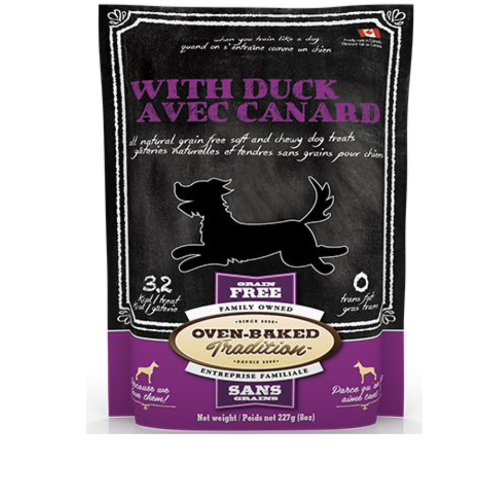 OVEN BAKED TRADITION (W) Oven-Baked Tradition Soft And Chewy Duck Dog 8oz
