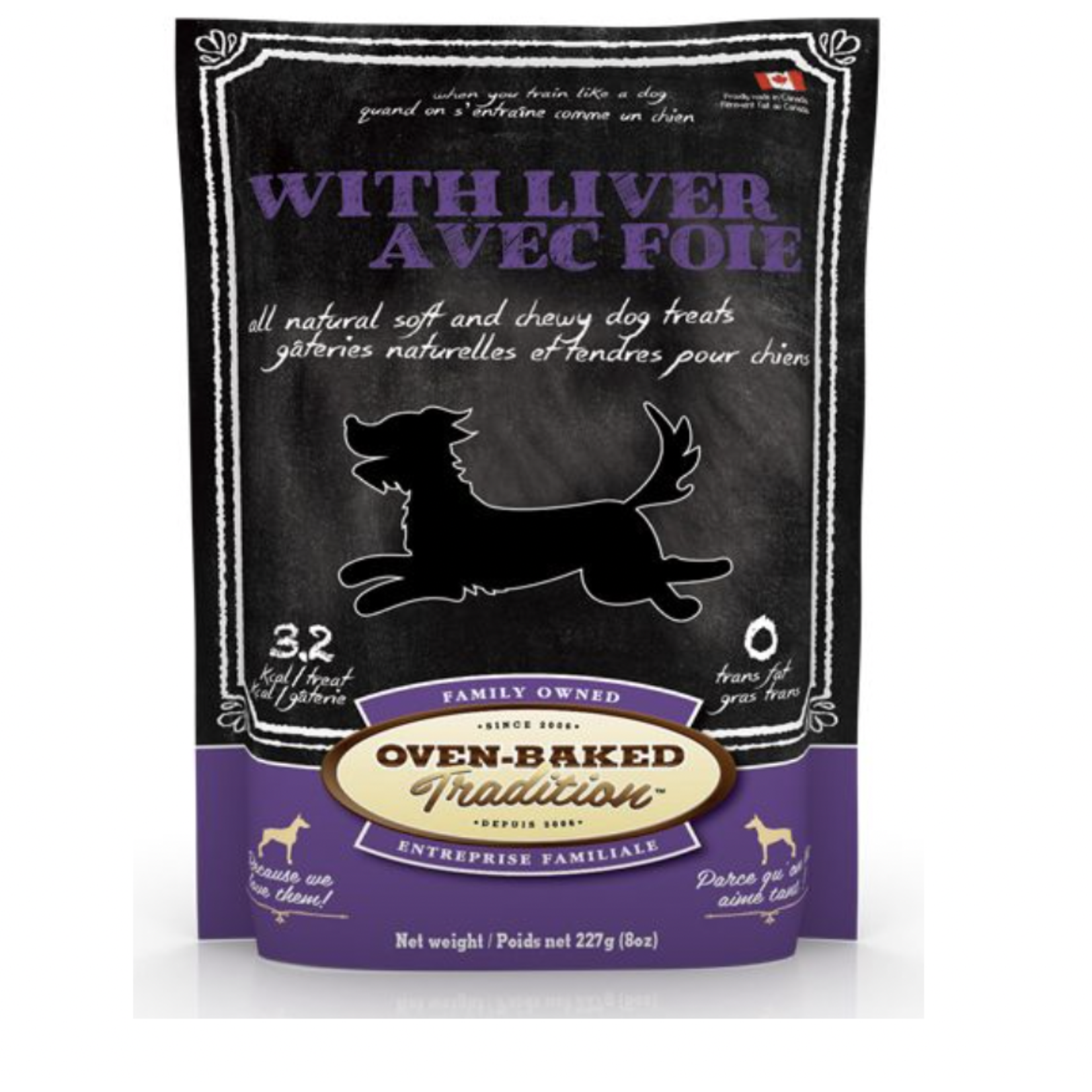 OVEN BAKED TRADITION (W) Oven-Baked Tradition Soft And Chewy Liver Dog 8oz