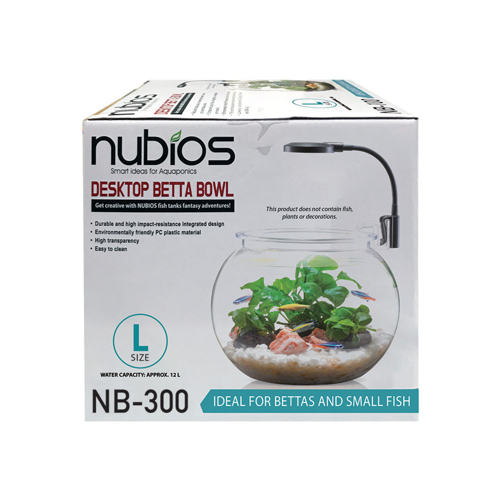 NUBIOS NUBIOS Desktop Betta Bowl 12L