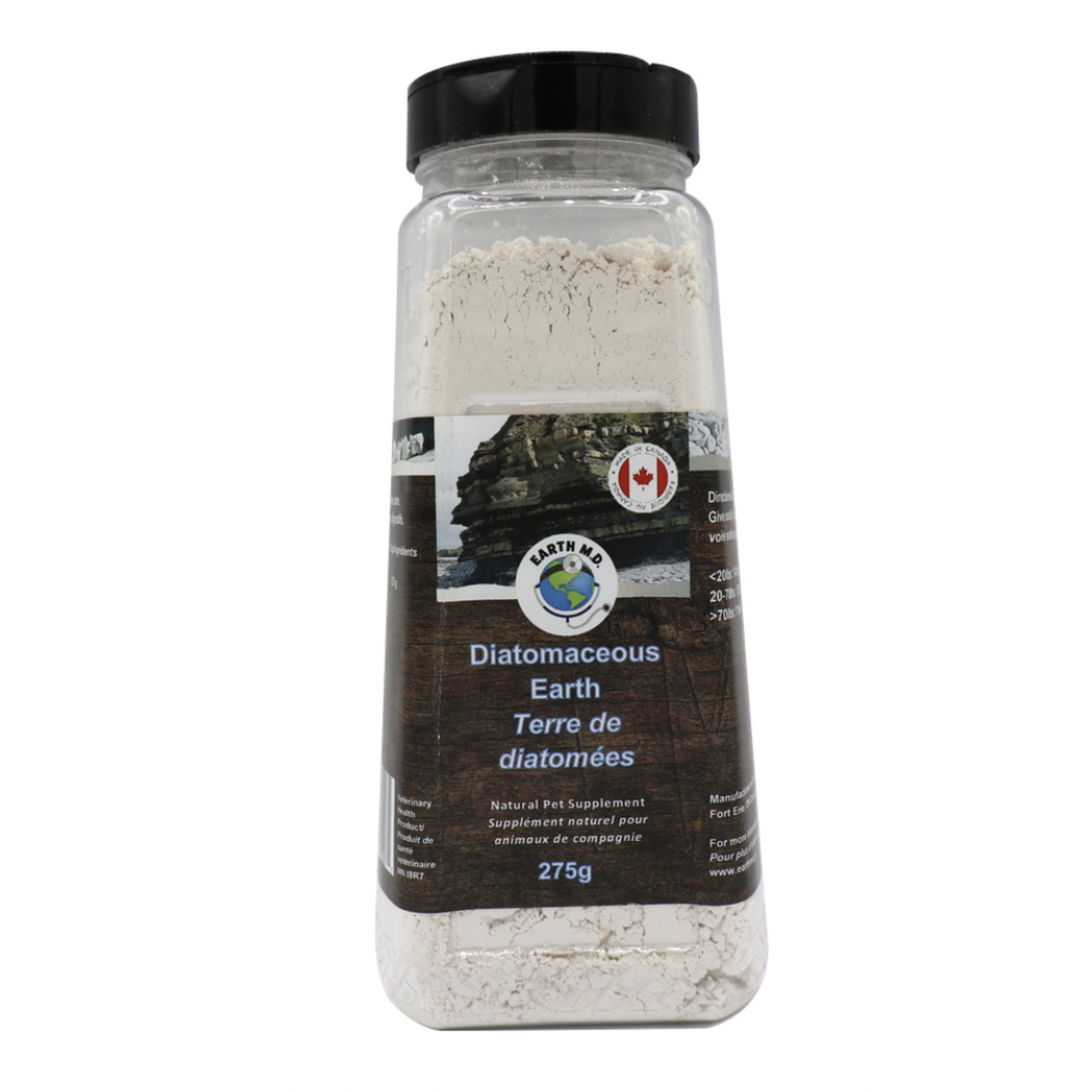 EARTH M.D. EarthMD Diatomaceous Earth Shaker 275g