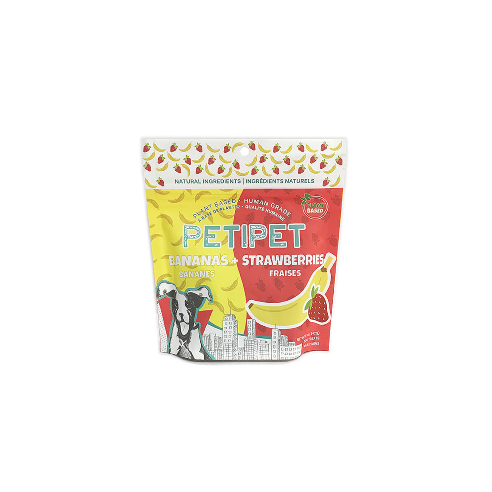 PETIPET PETIPET Bananas + Strawberries - 5 oz