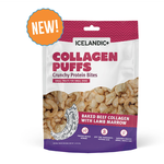 ICELANDIC + Icelandic+ Beef Collagen Puffs with Marrow Treats for Small Dogs - 1.3oz
