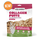 ICELANDIC + Icelandic+ Beef Collagen Puffs with Kelp Treats for Small Dogs - 1.3oz