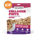 ICELANDIC + Beef Collagen Puffs with Marrow Treats for Dogs - 2.5oz